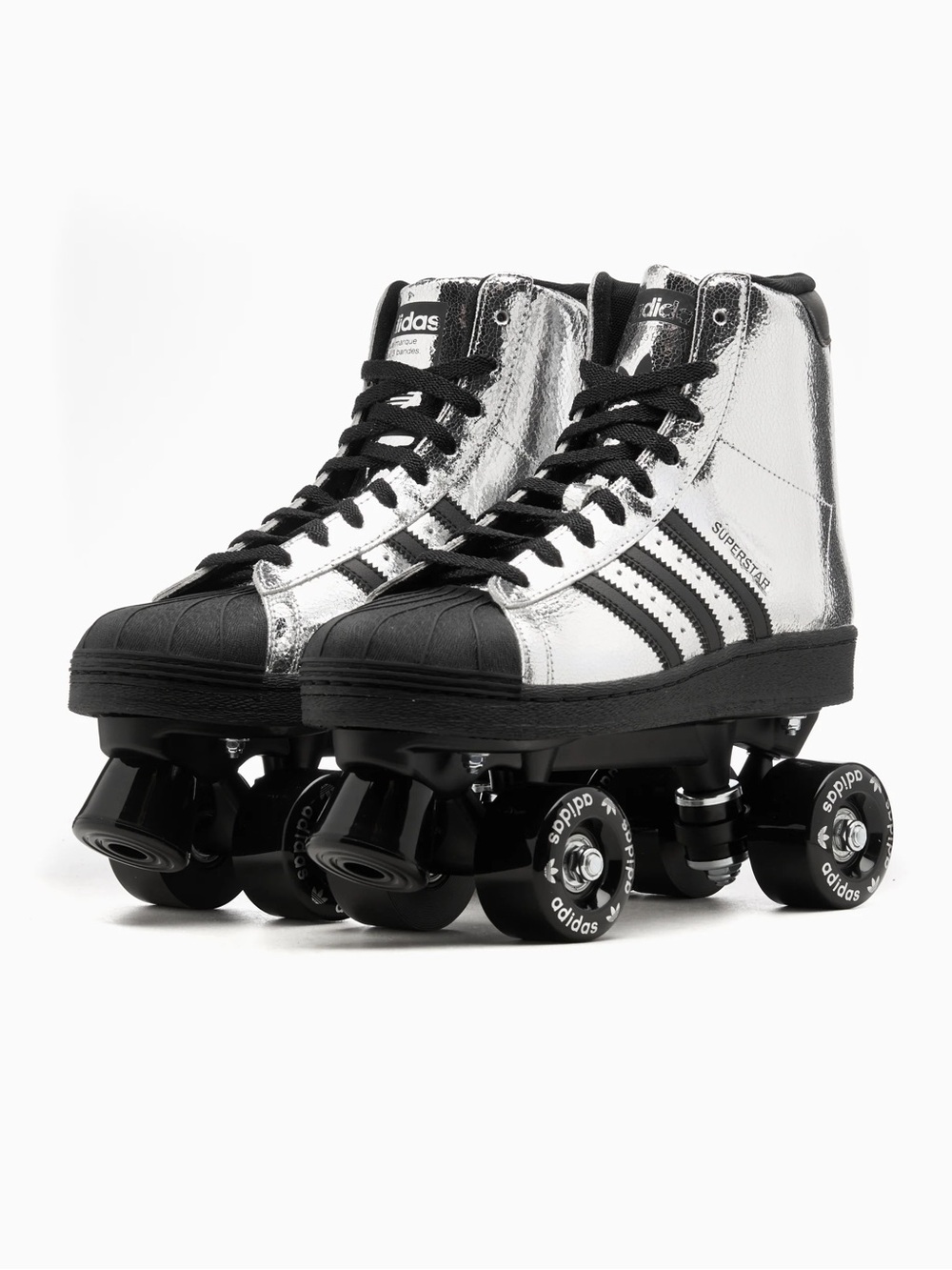 Adidas Metallic Superstar 82 roller skates - Picture 2 of 4